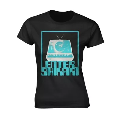 Buy ENTER SHIKARI - SYNTH SQUARE BLACK T-Shirt, Girlie  Womens: 12 • 19.11£