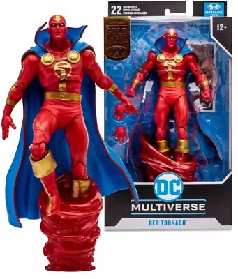Buy McFarlane Toys DC Comics Red Tornado 7in Figure Exclusive (Gold Label) • 29.99£