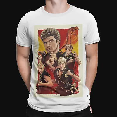 Buy Cobra Kai Group T-Shirt - Karate Kid Miyagi Cool TV Retro Funny  Movie  • 8.39£