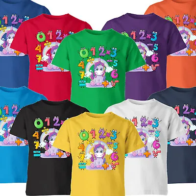 Buy Unique Number Day Learning With Style Mathematical School Wear T-Shirt #ND3 • 6.99£