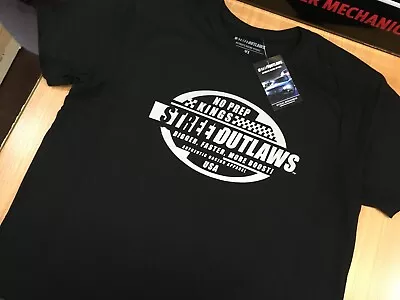 Buy Street Outlaws Mens Black More Boost Hot Rod T-Shirt Top 2XL 50-52  Chest BNWT • 4.99£