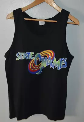 Buy STATE CHAMPS Albany Pop Punk Finer Things Era Tank Top T Shirt Mens Medium Band • 21.26£