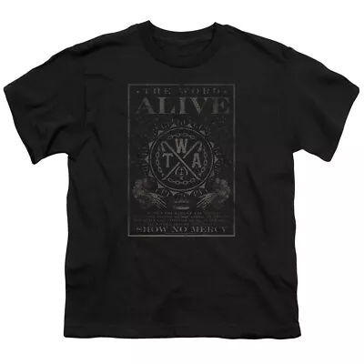 Buy The Word Alive Show No Mercy Kids Youth T Shirt Licensed Rock Band Tee Black • 13.80£