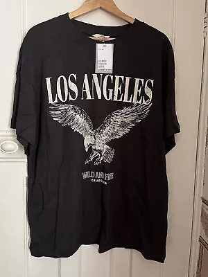 Buy Los Angeles Eagle Oversized H&m T Shirt NWT • 15£