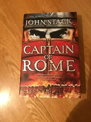Buy Captain Of Rome By John Stack. Hardback. 1st Edition. 1st Print. VG Condition • 8£