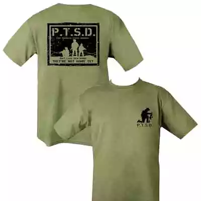 Buy Military Forces Ptsd Cotton T-shirt Top British Army Veteran Soldier Health • 10.99£