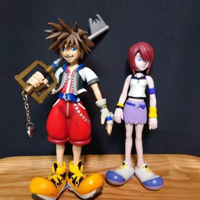 Buy Kingdom Hearts Soft Vinyl Figure Lot Of 2 Sora Kairi Anime Character Goods • 93.81£