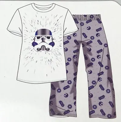 Buy Star Wars Pajama Set Men's Teens Pyjamas Size L 100% Cotton New Gift Z212 • 5.50£