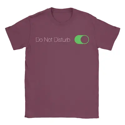 Buy Do Not Disturb Mens T-Shirt Funny Gamer Geek Nerd Joke Gift Top • 9.49£