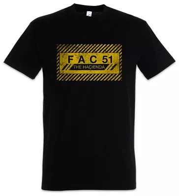 Buy FAC 51 THE HACIENDA I T-SHIRT - Fac51 Club Factory Records Joy Division T-Shirt • 18.14£