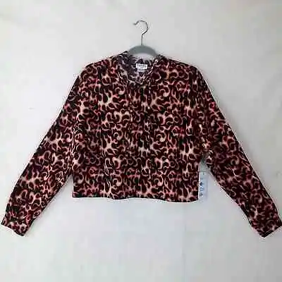 Buy Yummy Soft Plus Size Cropped Hoodie Size 2X In Black Orange Red Flame Design • 19.07£
