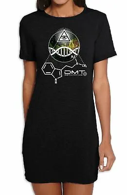 Buy DMT All Seeing Eye Psychedelic Women's T-Shirt Dress • 22.95£