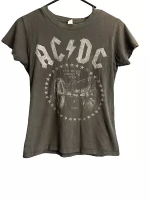 Buy ACDC For Those About To Rock American Tour  Women’s Size L 2015 Rock Band Tee • 16.09£