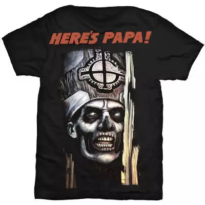 Buy SALE Ghost | Official Band T-shirt | Here's Papa (Back Print) • 14.95£