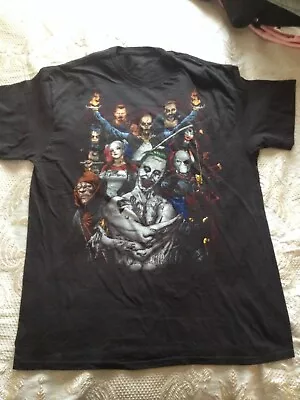 Buy Dc Comics Suicide Squad Colour Print T Shirt Black Size L • 10£