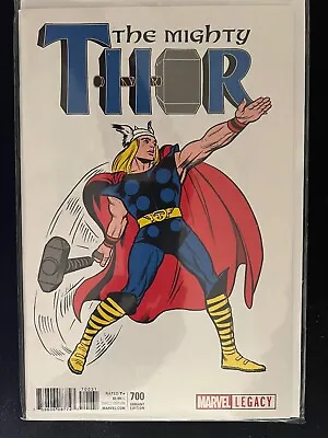Buy Mighty Thor 700 (2017) Jack Kirby 1:50 T-shirt Art Variant • 40.21£