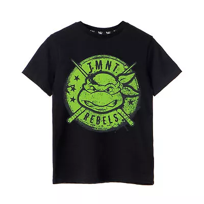 Buy Teenage Mutant Ninja Turtles Boys Rebels T-Shirt NS7729 • 14.59£