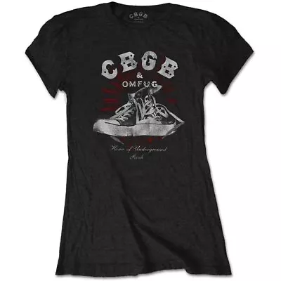 Buy Ladies Cbgb Converse Official Tee T-Shirt Womens Girls • 15.99£
