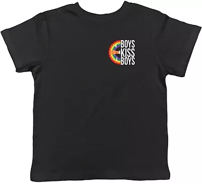 Buy Pocket Design Boys Kiss Boys Childrens Kids T-Shirt Boys Girls Gift • 5.99£