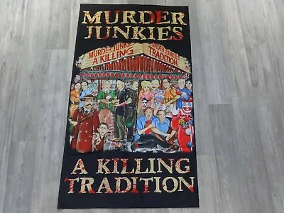 Buy Murder Junkies Flag Flagge Poster GG Allin Anal Cunt Meat Shits  6 • 25.74£