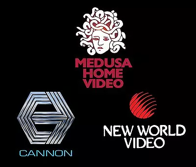 Buy New World Video - Cannon - Medusa - Cult Movie Video Brand T-shirts Of The 80's • 16.99£