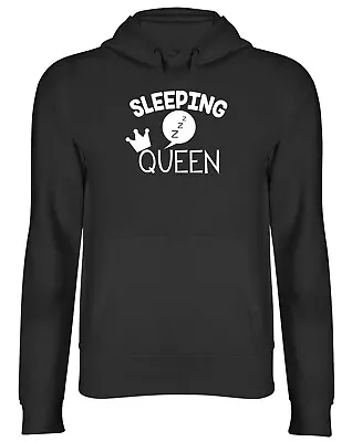 Buy Sleeping Queen Mens Womens Hooded Top Hoodie • 17.99£
