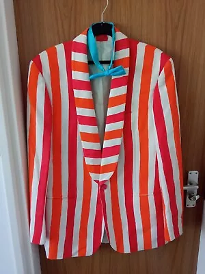 Buy Mary Poppins, Bert Costume Striped Suit Jacket • 40£