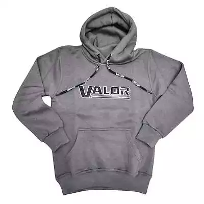 Buy Valor Dark Grey Hoodie Regular Fit • 40£