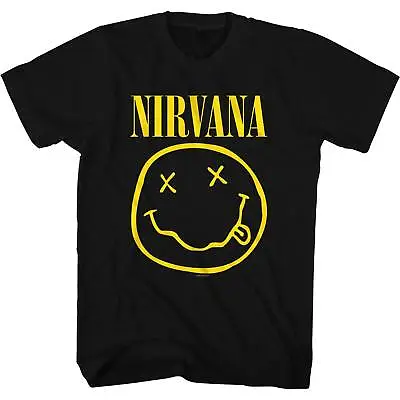 Buy Official Nirvana Smiley Face  T-Shirt New Unisex Licensed Merch • 14.95£