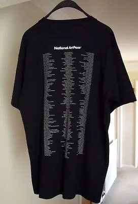 Buy Very Rare National Art Pass Official Promo Black T-shirt Large Museums Galleries • 12.99£