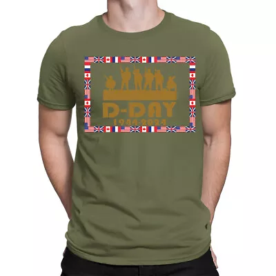 Buy D-Day T Shirt Normandy Landings Anniversary Tee UK Flag Remembrance Day Top#LWF • 9.99£
