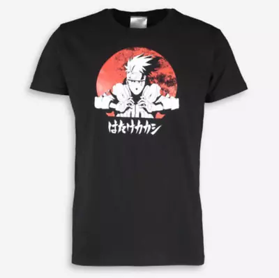 Buy Abystyle Naruto Black Kakashi T Shirt Size Small • 12.99£