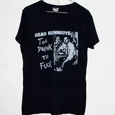 Buy Dead Kennedys Hardcore Punk Rock T-shirt Gildan Black Large L • 5.99£