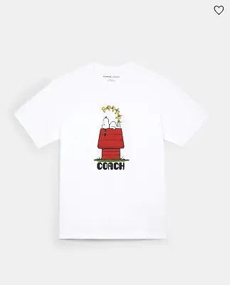 Buy Coach X Peanuts Snoopy T Shirt - Large • 154.41£