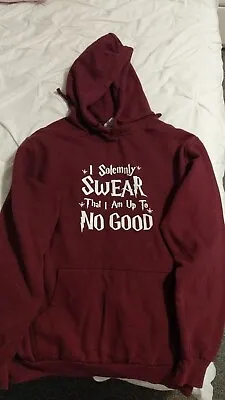Buy I Solemnly Swear That I Am Up To No Good Hoodie Harry Potter Theme Size L  • 14£