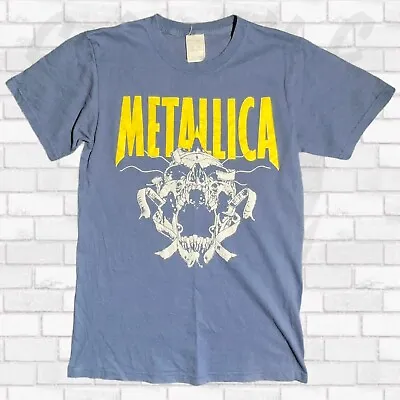 Buy Metallica Band Merch Rock Heavy Metal Men’s T-Shirt S Vintage Graphic Print Y2K • 18.73£