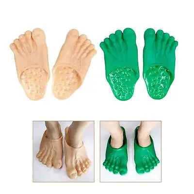 Buy Big Toe Slippers Dress Up Props Shoes Fake Feet Shoes For Adults Children • 10.50£