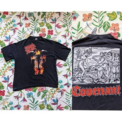 Buy Vintage Morbid Angel Merch T-Shirt Covenant Single Stitch • 230£