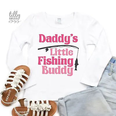 Buy Daddy's Little Fishing Buddy T-Shirt, Future Fisher, Daddy's Girl T-Shirt, • 15.14£