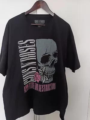 Buy Guns 'n' Roses Appetite For Destruction T-shirt 2xl (2023) Free Uk P+p Great • 15£