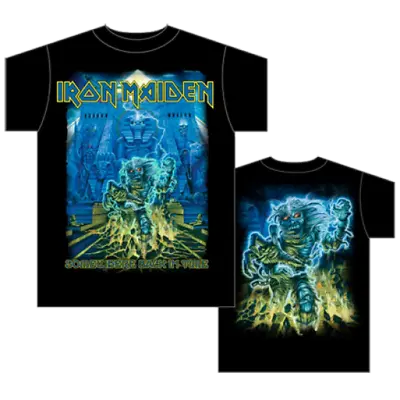 Buy Iron Maiden - Somewhere Back In Time T-Shirt  New   Free Shipping • 19.89£
