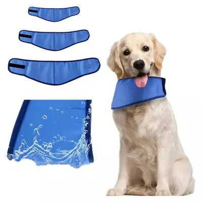 Buy Dog Cat Cooling Bandana Pet Cooler Ice Cool Scarf Collar Relief Hot • 4.65£
