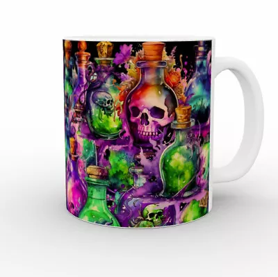 Buy A Potion For Every Occasion - Mug Set, Magic Supernatural Poison Skulls Witch • 12.50£