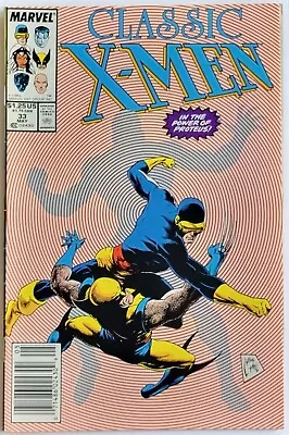 Buy Classic X-Men #33 Newsstand Variant (1989) Vintage Battle Vs. Proteus/Mutant X • 7.72£