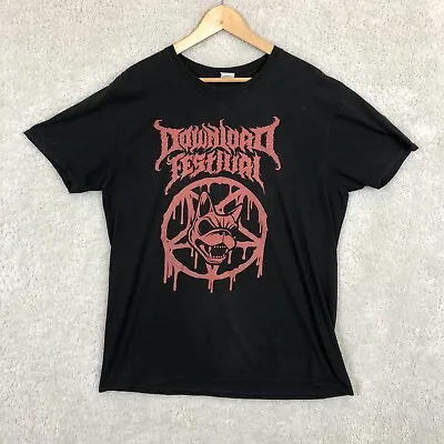 Buy Gildan T Shirt Mens XL Black Download Festival Donington 2017 Slayer Biffy Clyro • 19.95£