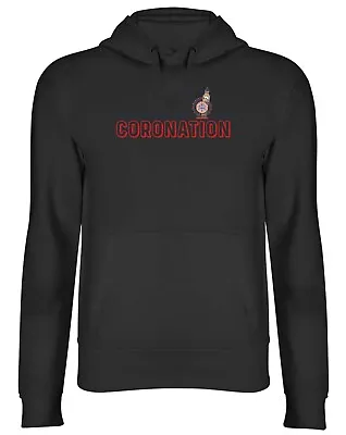 Buy Coronation Hoodie Mens Womens Just A Grandad Who Loves The Coronation Top Gift • 17.99£