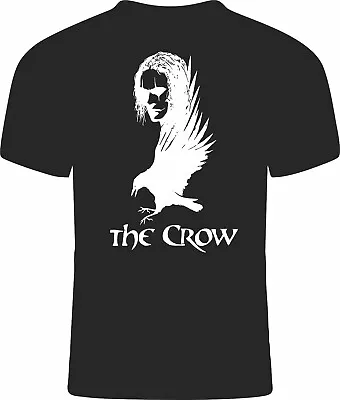 Buy Mens Black Or White  THE CROW  Tee • 12.99£