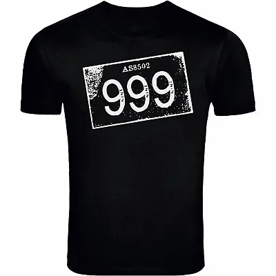 Buy 999 - Punk Rock Band T-Shirt, New Wave, 1977 Free Delivery • 12.99£