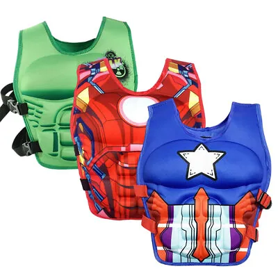 Buy Kids Cartoon Swim Life Jacket Float Vest Swimming Pool Buoyancy Aid Water Sport • 12.82£