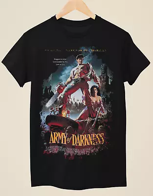 Buy Army Of Darkness - Movie Poster Inspired Unisex Black T-Shirt • 14.99£